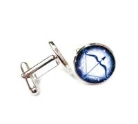 Gemelos, Flecha Universo Nebulosa Entrelazamiento Cuántico, Sagitario Doce Signos Del Zodiaco, Hebilla De Puño Personalizada, Regalo De Accesorio De Camisa Para Contable Jefe Negocios Boda Baile De