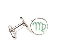 Gemelos, Galaxia Nebulosa De Virgo, Entrelazamiento Cuántico, Regalo De Buena Suerte Para Un Amigo, Virgo, Doce Signos Del Zodiaco, Hebilla De Puño Personalizada, Regalo De Accesorio De Camisa Para