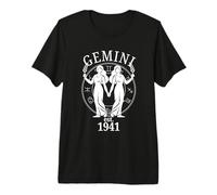 Gemelos Géminis del Zodiaco Nacidos en 1941 Camiseta Premium