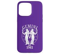 Gemelos Géminis del Zodiaco Nacidos en 1941 Carcasa para iPhone 15 Pro MAX