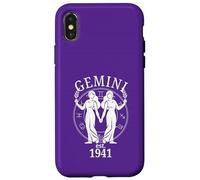 Gemelos Géminis del Zodiaco Nacidos en 1941 Carcasa para iPhone X/XS