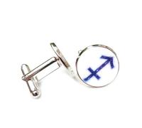 Gemelos, Halo De Nebulosa Púrpura Entrelazamiento Cuántico, Sagitario Doce Signos Del Zodiaco, Hebilla De Puño Personalizada, Accesorio De Camisa Regalo Para Contable Jefe Negocios Boda Baile De Gr