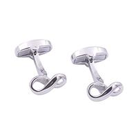 Gemelos infinitos de plata, algo especial para maridos, Regalos especiales para maridos, Regalos especiales para hombres, Regalos especiales para papás
