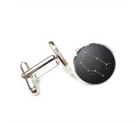 Gemelos, Mapa Estelar De Géminis, Chip, Placa De Circuito, Regalo De La Suerte Para Un Amigo, Versátil, Doce Signos Del Zodiaco, Hebilla De Puño Personalizada, Accesorio Para Camisa, Regalo Para Pa