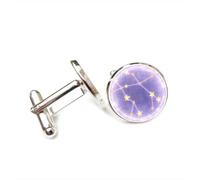 Gemelos, Mapa Estelar De Géminis, Proyección Misteriosa, Regalo De Buena Suerte Para Amigos, Versátil, Doce Signos Del Zodiaco, Hebilla De Puño Personalizada, Accesorio Para Camisa, Regalo Para Pa