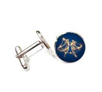 Gemelos, Mapa Estelar Del Ángel Géminis, Flujo De Partículas, Suerte, Regalo Para Amigos, Doce Signos Del Zodiaco Versátiles, Hebilla De Puño Personalizada, Accesorio Para Camisa, Regalo Para Pad