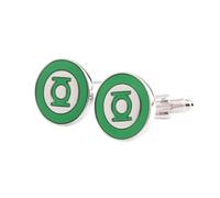 Gemelos Masculinos 1 Par De Gemelos Green Lantern Business French Shirt Para Hombre