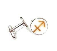 Gemelos, Nebulosa Dorada, Entrelazamiento Cuántico, Sagitario, Doce Signos Del Zodiaco, Hebilla De Puño Personalizada, Regalo Para Camisa, Contable, Jefe, Negocios, Boda, Baile De Graduación, Ocasi