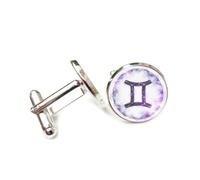 Gemelos, Novedad Del Símbolo Brillante De Libra, Entrelazamiento Cuántico, Signos Del Zodíaco De Libra, Hebilla De Puño, Accesorio De Camisa, Regalo Para Contable, Jefe, Negocios, Boda, Graduació
