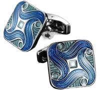 Gemelos para hombre, Gemelos de camisa lujo for hombre, con diseños clásicos retro, botones for puños, accesorios for trajes, joyería