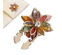 Gemelos para mujer - Elegante forma de flor con cierre ajustable | Para vestido, negocios, boda, citas, fiestas, viajes, bodas, citas, fiestas, viajes, novias, esposas, hermanas, Siehe Beschreibung