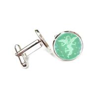 Gemelos, Proyección Holográfica Del Universo Girl Matrix, Regalo Literario, Virgo, Doce Signos Del Zodiaco, Hebilla De Puño De La Suerte Personalizada, Accesorio De Camisa, Regalo Para Contable, Je