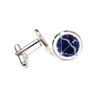 Gemelos, Proyección Holográfica Novedosa De Estrella De Lazo Espacial, Sagitario, Doce Signos Del Zodiaco, Hebilla De Puño Personalizada, Accesorio De Camisa, Regalo Para Contador, Jefe, Negocios,