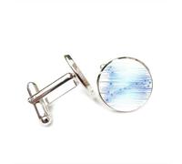 Gemelos, Rastro Estelar De Piscis, Arte De Falla, Regalo De Mejores Deseos Para Un Amigo, Piscis, Doce Signos Del Zodiaco, Hebilla De Puño Personalizada, Accesorio De Camisa, Regalo Para Novio Contad