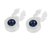 Gemelos redondos de metal con botones de ojo de gato, gemelos de negocios, blusa, decoración de vacaciones, gemelos redondos de ojo de gato