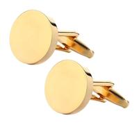 Gemelos redondos de metal para camisas de vestir, uniforme de trabajo, camisa para hombre, para bodas, cumpleaños, bailes, reuniones de negocios, moda, One Size, como se describe, como se describe