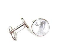Gemelos, Regalo De Buena Suerte Para Amiga Virgo Cosmos Girl, Entrelazamiento Cuántico, Doce Signos Del Zodiaco Virgo, Hebilla De Puño Personalizada, Regalo De Accesorio De Camisa Para Esposo Contad