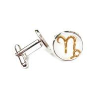 Gemelos, Signo De Capricornio Trayectoria De La Constelación Flujo De Partículas, Capricornio Doce Signos Del Zodíaco Hebilla De Puño, Accesorio De Camisa Regalo Para Contador Jefe Negocios Boda G