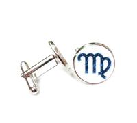Gemelos, Símbolo De La Nebulosa De Virgo, Entrelazamiento Cuántico, Regalo De Mejores Deseos Para Un Amigo, Virgo, Doce Signos Del Zodiaco, Hebilla De Puño Personalizada, Regalo De Accesorio De Cam