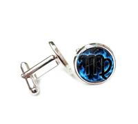 Gemelos, Símbolo De Virgo, Textura De Fuego, Arte Heavy Metal, Mejor Deseo, Regalo Para Amigo, Virgo, Doce Signos Del Zodiaco, Hebilla De Puño Personalizada, Accesorio De Camisa, Regalo Para Esposo