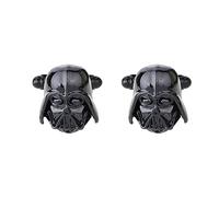 Gemelos Stormtrooper, accesorios de película de moda, accesorios personalizados para camisa para hombre, gemelos para regalo (negro), 2.5cm, Metal, Sin incrustaciones.