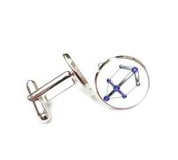 Gemelos, Tótem De Flecha De Metal, Topología Del Cielo Científico, Sagitario, Doce Signos Del Zodiaco, Hebilla De Puño Personalizada, Accesorio De Camisa, Regalo Para Contable, Jefe, Negocios, Bod