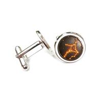 Gemelos, Virgo Ardiente Fuego Corrosión Heavy Metal Arte Reza Suerte Amigo Regalo, Virgo Doce Signos Zodiacales, Hebilla De Puño Personalizada, Accesorio De Camisa Regalo Para Esposo Contador Boda D