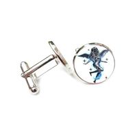 Gemelos, Virgo Estrella Ángel Feliz Heavy Metal Arte Mejor Deseo Amigo Regalo, Virgo Doce Signos Zodiacales, Hebilla De Puño Personalizada, Accesorio De Camisa Regalo Para Esposo Contador Boda De Ne