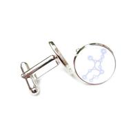 Gemelos, Virgo Estrella Brillante Difracción Espectral Mejor Deseo Regalo Amigo, Virgo Doce Signos Del Zodiaco, Hebilla De Puño Personalizada, Accesorio De Camisa Regalo Para Esposo Contador Boda De