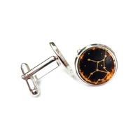 Gemelos, Virgo Estrella Fuego Retro Heavy Metal Arte Genial Suerte Amigo Regalo, Virgo Doce Signos Del Zodiaco, Hebilla De Puño Personalizada, Accesorio De Camisa Regalo Para Esposo Contador Boda De