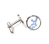 Gemelos, Virgo Fuego Ciencia Corrosión Heavy Metal Arte Mejor Deseo Amigo Regalo, Virgo Doce Signos Zodiacales, Hebilla De Puño Personalizada, Accesorio De Camisa Regalo Para Esposo Contador Boda De