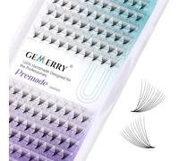GEMERRY Extension de Pestañas 12D Volumen Ruso -0.07mm C curl Mix 8-14mm- Premade 12D Lashes Extensiones Pestañas Profesional(0.07-12D-c curl-mix)