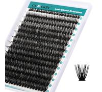 GEMERRY Pestañas Extensiones de Pestañas Individuales 60D Cluster 0.07 D Curl 10-18mm mix Pestañas Volumen Ruso para Pestañas en Casa Prefabricados Pestañas Extensión(60D-0.07D-10-18mm)