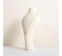 GemeShou Soporte de almacenamiento de collar beige para vender, organizador de collar de terciopelo, pequeños soportes de exhibición de busto de joyería 【Beige-S altura 7.8 pulgadas】
