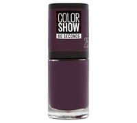 Gemey Maybelline ColorShow 25 Plum It Up - Esmalte de uñas, color morado oscuro