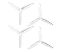 Gemfan Flash 6042 - Hélice de tres palas, hélice de 6 pulgadas, material especial de policarbonato (2 pares transparentes)