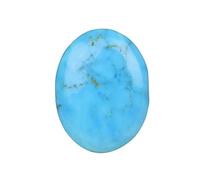 GEMHUB Arizona Mines Cabujón ovalado turquesa, piedra preciosa para hacer joyas, 13.50 quilates