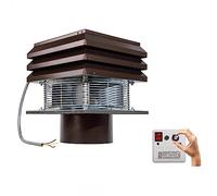 Gemi Elettronica Extractor de Humo con Regulador de 6 Velocidades para Chimenea 20 cm