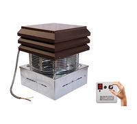 Gemi Elettronica Extractor de Humo con Regulador de 6 Velocidades para Chimenea y Barbacoa