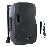 Gemini AS-12TOGO 1500W Negro altavoz - Altavoces (De 2 vías, Inalámbrico y alámbrico, 3.5mm/USB/Bluetooth, 1500 W, 40 - 19000 Hz, Negro)