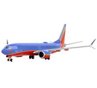 Gemini Boeing 737-MAX8 Southwest Canyon Blue N872CB 1:400