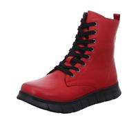 Gemini Botines de Piel para Mujer 343859-02, Talla:37 EU, Color:Rojo