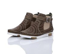 Gemini Botines de Piel para Mujer 382437-01, Talla:41 EU, Color:Verde