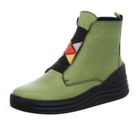 Gemini Botines Mujer Cuero Textura Multicolor Plataforma Tacón de Cuña 033652-02