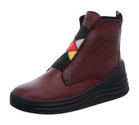 Gemini Botines Mujer Cuero Textura Multicolor Plataforma Tacón de Cuña 033652-02