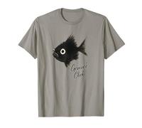 Gemini Club Funny Zodiac Black Fish Astrología Arte Camiseta