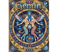 Gemini Coloring Book for Adults: Intricate Zodiac Designs, Astrology Line Art, and Celestial Mandalas for Mindful Coloring and Relaxation (Zodiac ... Collection - 12 Signs, 12 Magical Journeys!)