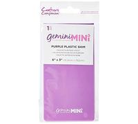 Gemini GEMMINI-ACC-PLASPUR Mini Accesorios de la Máquina de Calza Plástica Púrpura-Purple, 6" x 3"