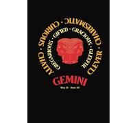 Gemini Inner & Outer Traits Journal Book: Wide-Lined Hardcover Notebook | Astrology Horoscope Theme for People with Astrological Interest (Journal to Write In - Zodiac Traits)