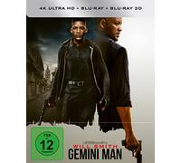 Gemini Man - 3D 4k Ultra-HD + Blu-Ray - Bluray - Ultra-HD - Steelbook [Limited Edition](exklusiv bei Amazon.de) [4k Ultra-HD + Blu-Ray]